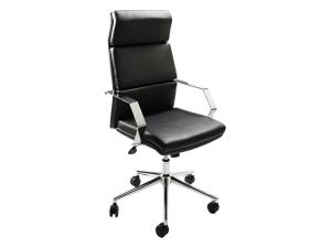 CEOC-015 | Pro Executive High Back Chair Black -- Trade Show Furniture Rental